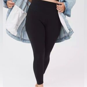Aerie Chill. Play. Move. Leggings. Two for One. Black